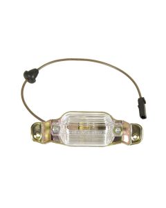 Camaro License Lamp Assembly, Reproduction, 1967-69