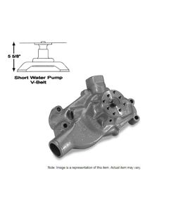 Camaro Water Pump, Small Block, Short Style, Stewart Hi-Flow, 1967-1968
