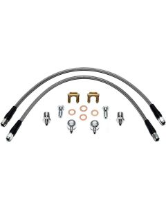 Camaro Brake Line Kit, 2-Wheel Power Disc, Stainless Steel,1980