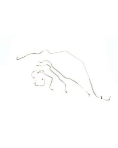 Camaro Brake Line Kit, Power Drum, Stainless Steel, 1971-1972