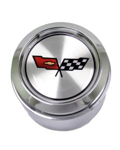Camaro Wheel Center Cap, Chrome, With Emblem, For Cars With Aluminum Wheels, 1982