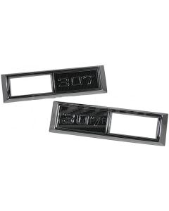 Camaro Fender Emblems, 307, 1968