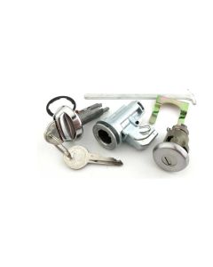 1968 Camaro Glove Box & Trunk Lock Set, With Original Style Keys