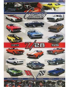 Poster, Camaros, 67-69
