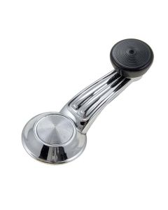 1967-1981 Camaro Window Crank Handle, With Black Knob, Door Or Quarter