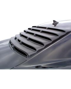 Camaro Louver, Rear Window, 1 Piece, Smooth ABS, 2010-2014