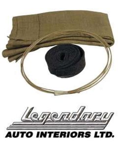 1971-1981 Camaro Legendary Auto Interiors Front Seat Installation Kit, For Buckets