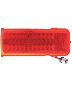 Camaro Taillight Lens, LED, Standard, Left, 1968