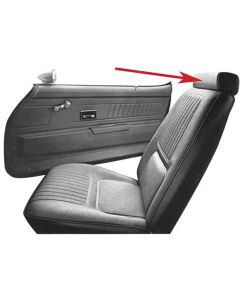 PUI Interiors, Bucket Headrest Covers| 33-00220 Camaro 1970