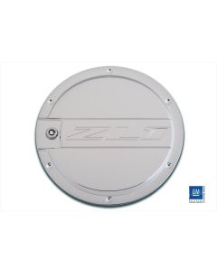 Camaro Fuel Door, Chrome, ZL1 Logo, 2010-2013