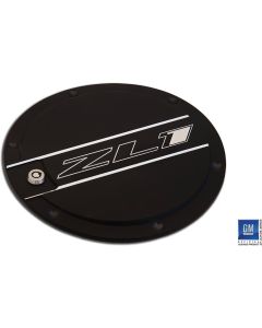 Camaro Fuel Door, Two-Tone, ZL1 Logo, 2010-2013