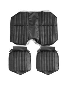 Legendary Auto Interiors, Rear Bucket Seat Covers, Deluxe Cloth Style, Show Correct| AA73GCDC4 Camaro 1973