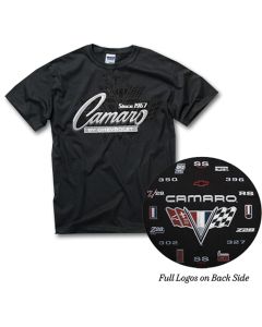 Camaro T-Shirt, Since 1967 Camaro Emblems