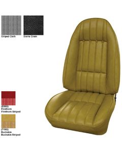 Legendary Auto Interiors, Front Bucket Seat Covers, Standard Cloth Style, Show Correct| 304689 Camaro 1977