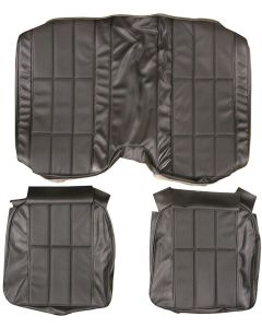Legendary Auto Interiors, Rear Seat Covers, Deluxe Style, Show Correct| 304698 Camaro Hardtop Only 1978