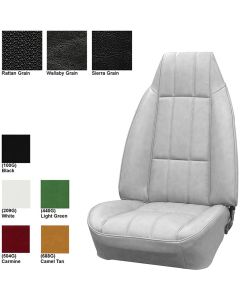 1978 Camaro Legendary Auto Interiors Show Correct Deluxe Style Front Bucket Seat Covers | AA78GCD0010