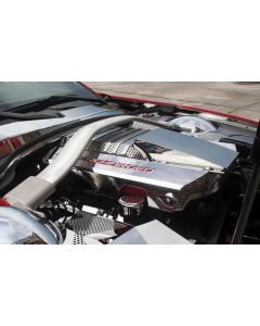 American Car Craft Camaro ZL1 Engine Shroud Cover, Polished 2012-2013
