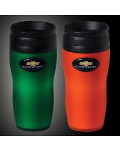 Camaro Tumbler, Soft Touch With Push On Swivel Lid