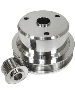 1988-1992 Camaro Serpentine Pulley Set, Polished Aluminum