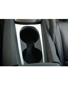 American Car Craft Camaro Trim Plate, Cup Holder, Brushed Stainless Steel 2010-2013