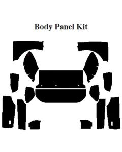 Camaro Insulation, QuietRide, AcoustiShield, Body Panel Kit, Coupe, T-Top, 1975-1981