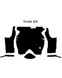 Camaro Insulation, QuietRide, AcoustiShield, Trunk Floor Kit, Coupe, 1975-1981