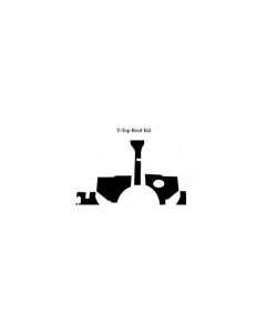 Camaro Insulation, QuietRide, AcoustiShield, Floor Kit, Coupe, T-Top, 1982-1992