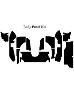 Camaro Insulation, QuietRide, AcoustiShield, Body Panel Kit, Coupe, 1993-2002