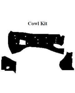 Camaro Insulation, QuietRide, AcoustiShield, Cowl Kit, Coupe, T-Top, 1993-2002