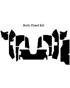 Camaro Insulation, QuietRide, AcoustiShield, Body Panel Kit, Convertible, 1994-2002