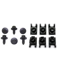 Camaro Leaf Spring Front Mounting Bracket J-Nut & Bolt Set,1967-1981