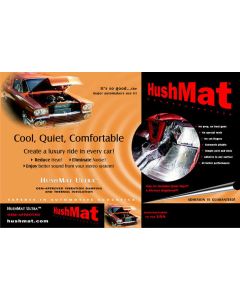 Hushmat Ultra Insulation, Floor Pan, For Camaro, 1982-1992