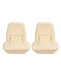 Camaro Bucket Seat Foam, Std Or Deluxe Interior, Pair, 1970