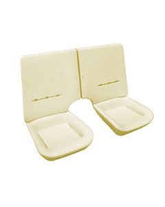 Camaro Rear Seat Foam, With Wire For Folding Solid Rear Backrest, 1982-1992
