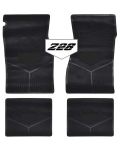Legendary Auto Interiors, Rubber Floor Mats, With Z28 Emblem| 33-11373 Camaro 1979-1981