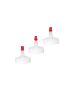 Professional Detailing Supplies - "Ketchup" Tops, 3 pk, For16 oz. Bottles