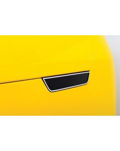American Car Craft Camaro Side Marker Blackout Set, Brushed Trim 2010-2013