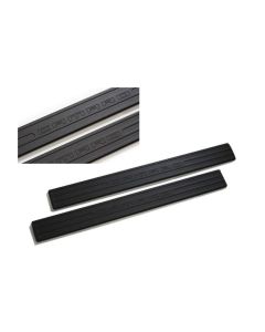 Camaro DefenderWorx Door Sill Plates, Black, 2010-2014