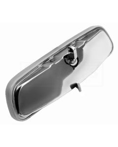 Camaro Mirror, Inside Rearview, 10", Stainless Steel Backing, 1967-1969