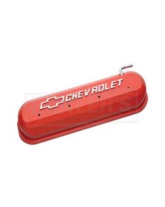 LS V8, Valve Cover, Orange With Raised Emblems