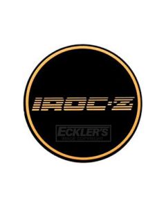 Camaro Iroc-Z Wheel Center Cap Insert, Gold, 1988
