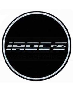 Camaro Iroc-Z, Wheel Center Cap Insert, Silver, 1988