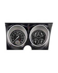 1967-1968 Firebird Classic Instruments Autocross Gray Series Speed  Analog Gauge Kit