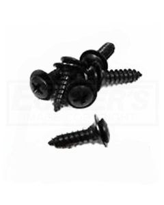 1982-1992 Camaro Door Jam Sill Plate Screws Set, Black