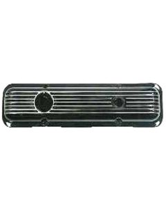 Camaro Valve Cover, Black Aluminum, Left, 1967-1981