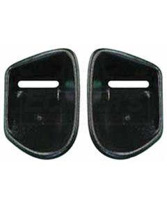 Camaro Rear Seat Belt Lower Trim, Conv, 1987-1992