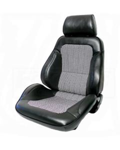 Camaro Front Bucket Seat Assembly, Rally Houndstooth, Right, 1967-2002