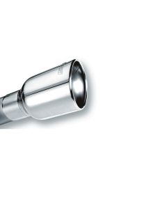 Borla Camaro Exhaust Tip, Inside Diameter 2.5in, Outside Diameter 4.25in, Stainless Steel 2010-2014