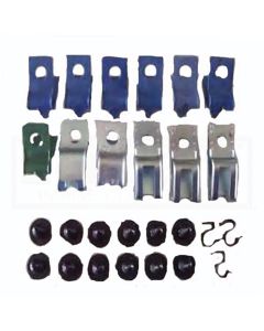 Camaro Fuel Line Clips, 3/8, Without Return, 1982-1992