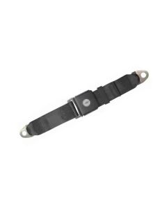 1967-1972 Camaro Rear Seat Belt With Bowtie, Black
